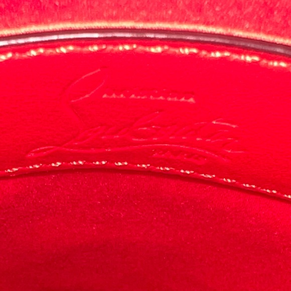 CHRISTIAN LOUBOUTIN 
Calfskin Bench Medium Reporter Navy - Picture 8 of 14